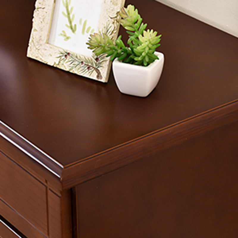 Modern TV Media Console Wooden TV Media Stand with 4 Drawers Clearhalo 'furn' 'furn_tv_stands_entertainment_centers' 'Furniture' 'Living Room Furniture' 'TV Stands & Entertainment Centers' 'TV Stands & Media Storage Furniture' 'tv_stands_entertainment_centers' 6669034