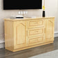 Wooden TV Media Stand Contemporary TV Console for Living Room Light Wood Clearhalo 'furn' 'furn_tv_stands_entertainment_centers' 'Furniture' 'Living Room Furniture' 'TV Stands & Entertainment Centers' 'TV Stands & Media Storage Furniture' 'tv_stands_entertainment_centers' 6669125