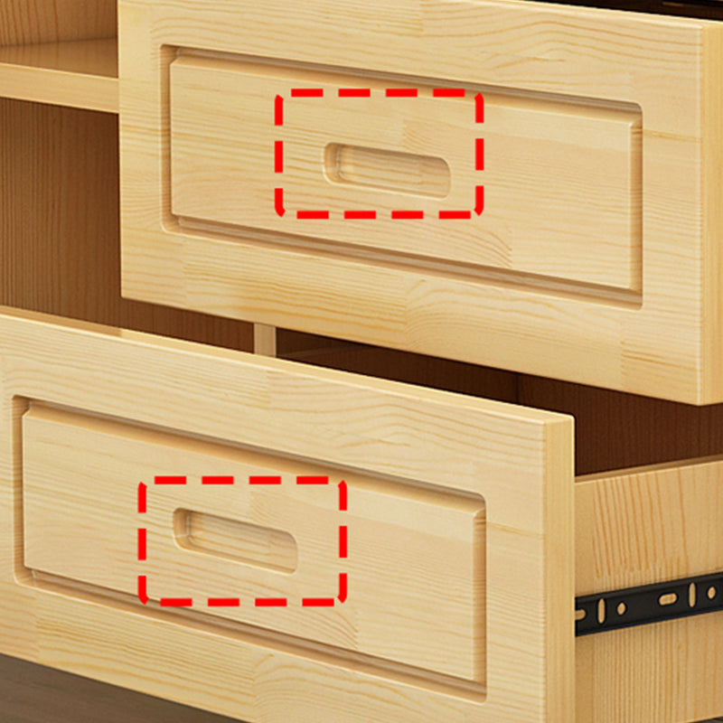 Wooden TV Media Stand Contemporary TV Console for Living Room Clearhalo 'furn' 'furn_tv_stands_entertainment_centers' 'Furniture' 'Living Room Furniture' 'TV Stands & Entertainment Centers' 'TV Stands & Media Storage Furniture' 'tv_stands_entertainment_centers' 6669132