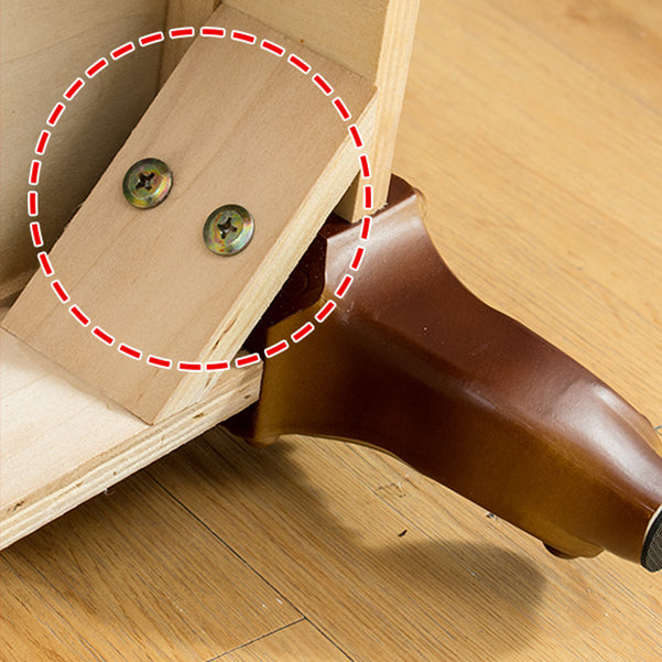 Tradizionale per il display di vetro per il display mobile in legno massiccio per sala da pranzo