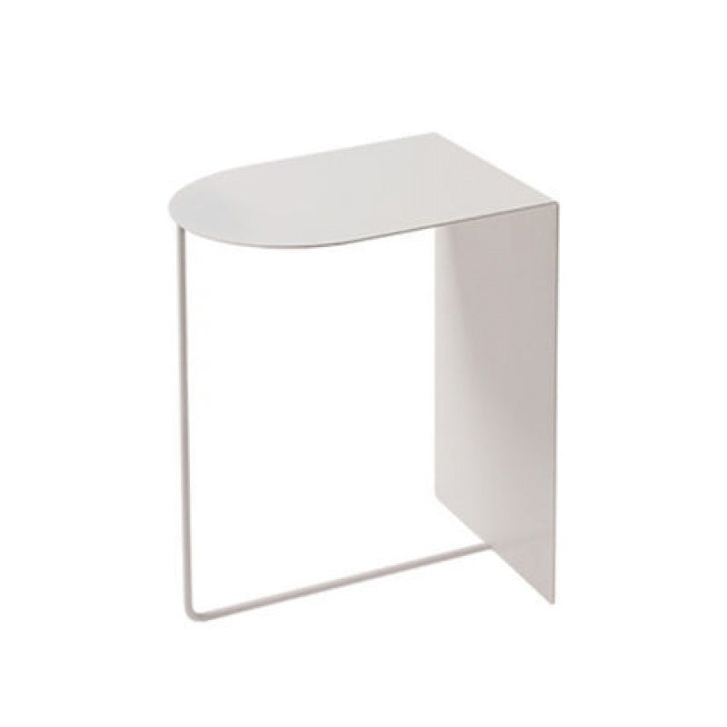 Contemporary Accent Table Nightstand Antique Finish Bedside Cabinet White 1 Piece Clearhalo 'Bedroom Furniture' 'furn' 'furn_night_stand' 'Furniture' 'night_stand' 'Nightstands' 6669402