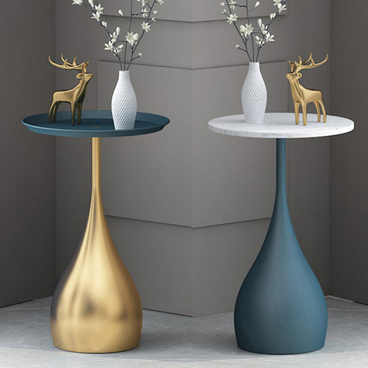 Zeitgenössisches Bett Nachttisch antiker Finish Akzenttisch Nachttisch