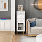 Glam Combo – commode de rangement verticale en pierre, commode pour chambre à coucher