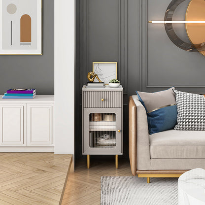 Glam Combo – commode de rangement verticale en pierre, commode pour chambre à coucher