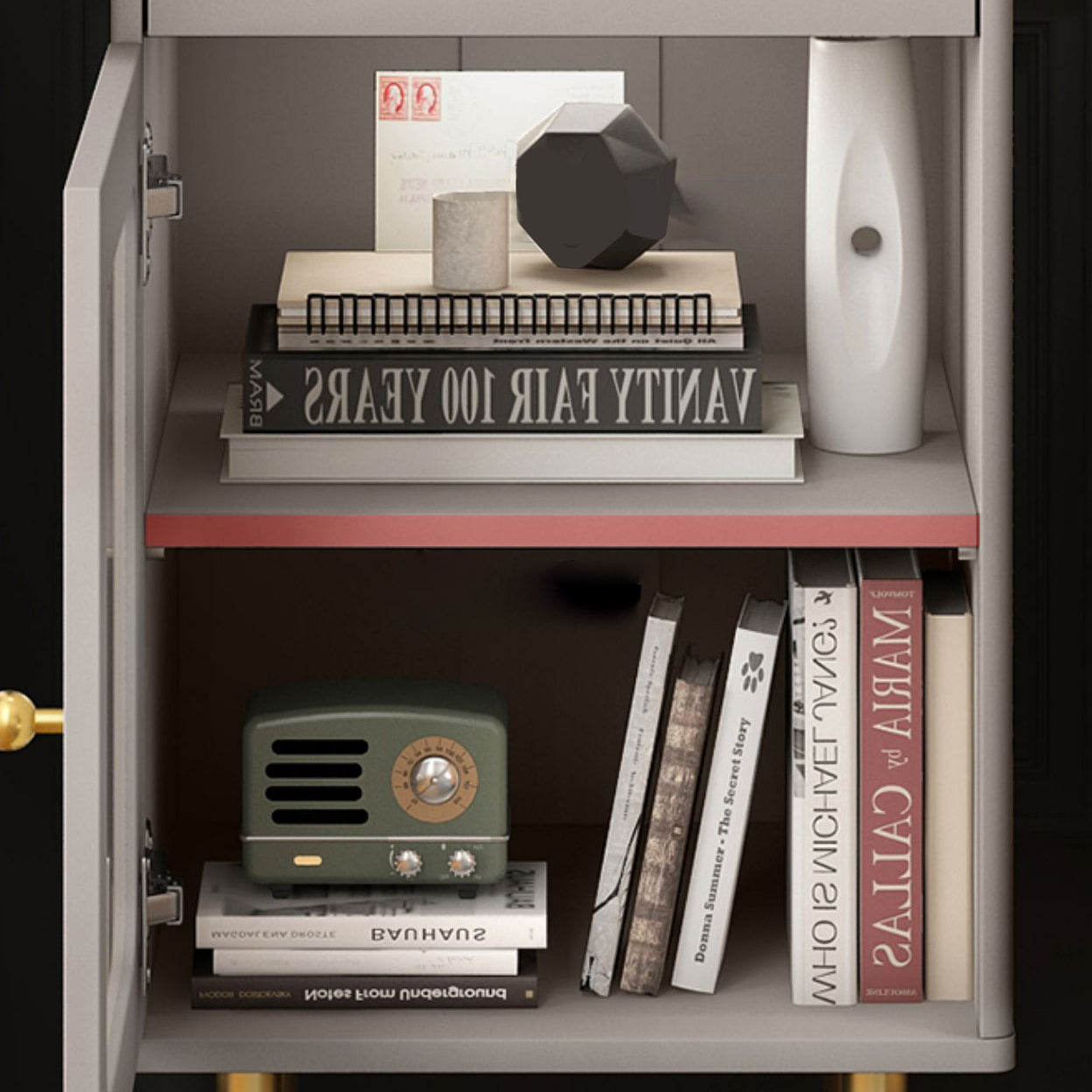 Glam Combo – commode de rangement verticale en pierre, commode pour chambre à coucher