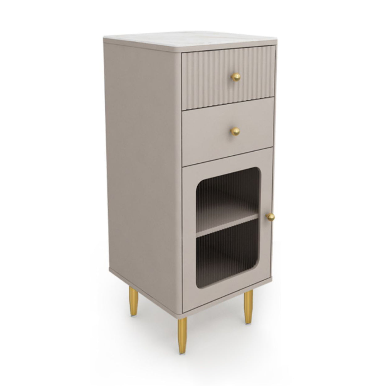 Glam Combo – commode de rangement verticale en pierre, commode pour chambre à coucher