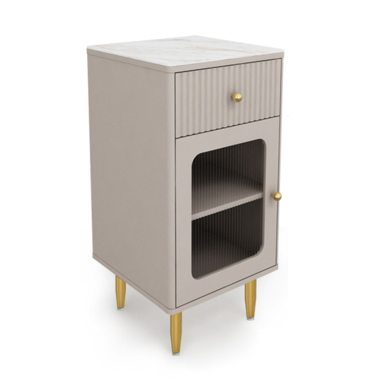 Glam Combo – commode de rangement verticale en pierre, commode pour chambre à coucher