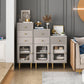 Glam Combo – commode de rangement verticale en pierre, commode pour chambre à coucher
