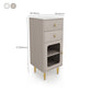 Glam Combo – commode de rangement verticale en pierre, commode pour chambre à coucher