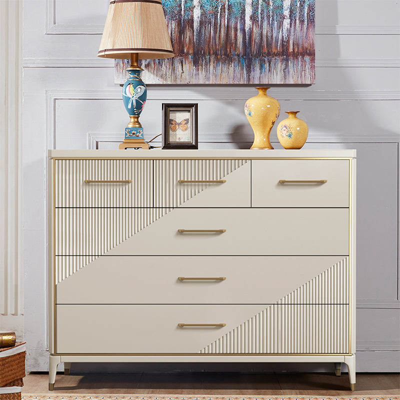 Wooden Storage Chest Dresser Contemporary Glam Dresser with Drawers Clearhalo 'Bedroom Furniture' 'Dressers & Chests' 'dressers_chests' 'furn' 'furn_dressers_chests' 'Furniture' 6669535