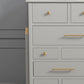 Wooden Storage Chest Dresser Contemporary Glam Dresser with Drawers Clearhalo 'Bedroom Furniture' 'Dressers & Chests' 'dressers_chests' 'furn' 'furn_dressers_chests' 'Furniture' 6669541