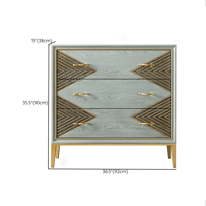 Wooden Storage Chest Dresser Contemporary Glam Dresser for Home Clearhalo 'Bedroom Furniture' 'Dressers & Chests' 'dressers_chests' 'furn' 'furn_dressers_chests' 'Furniture' 6669563