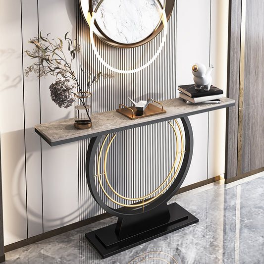 Tabella della console del rettangolo moderno antico tavolo della console finitura