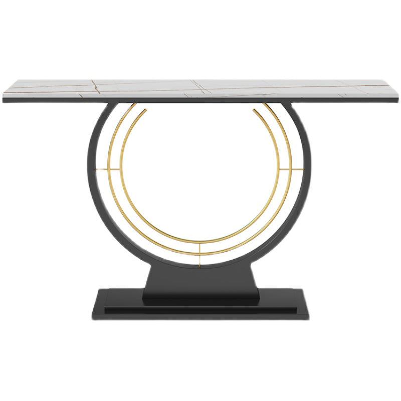 Tabella della console del rettangolo moderno antico tavolo della console finitura