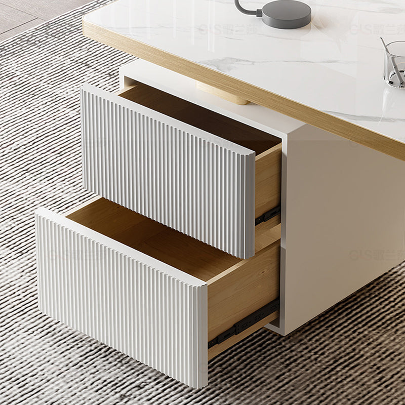 MODERNE 29.53 "haut bureau de bureau piédestal de base avec tiroirs