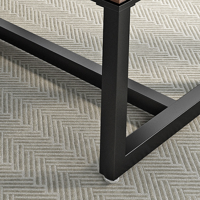 Industrial 29.53 "Escritorio de escritura de alto escritorio de madera Rectangular de la oficina