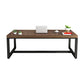 Industrial 29.53 "Escritorio de escritura de alto escritorio de madera Rectangular de la oficina