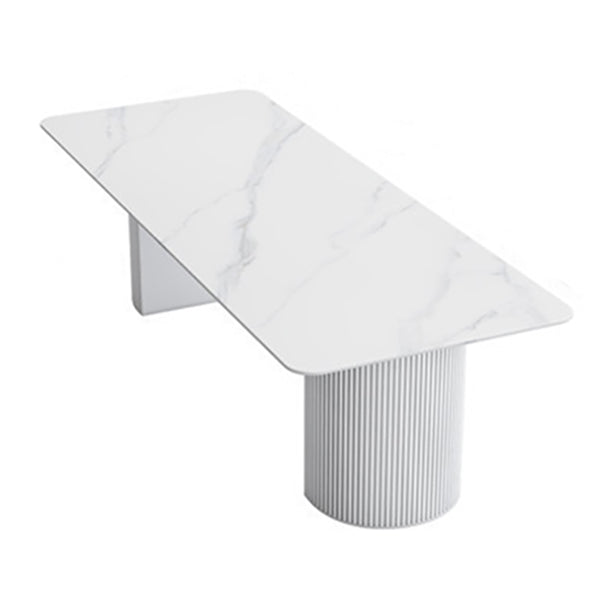 Moderner Steinrechteck-Büroschreibtisch 29,53 Zoll großer Schreibtisch