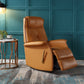 31" Wide Contemporary Wingback Recliner Genuine Leather Wing Chair Recliner