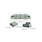 Industrial Sectional Sofa Green Pillow Top Arm Sofa for Living Room