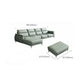 Industrial Sectional Sofa Green Pillow Top Arm Sofa for Living Room