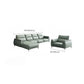 Industrial Sectional Sofa Green Pillow Top Arm Sofa for Living Room