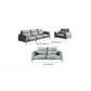 Industrial Sectional Sofa Green Pillow Top Arm Sofa for Living Room