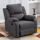 Traditional 35.43" Wide Standard Recliner Swivel Base Recliner Chair