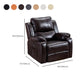 Traditional 35.43" Wide Standard Recliner Swivel Base Recliner Chair