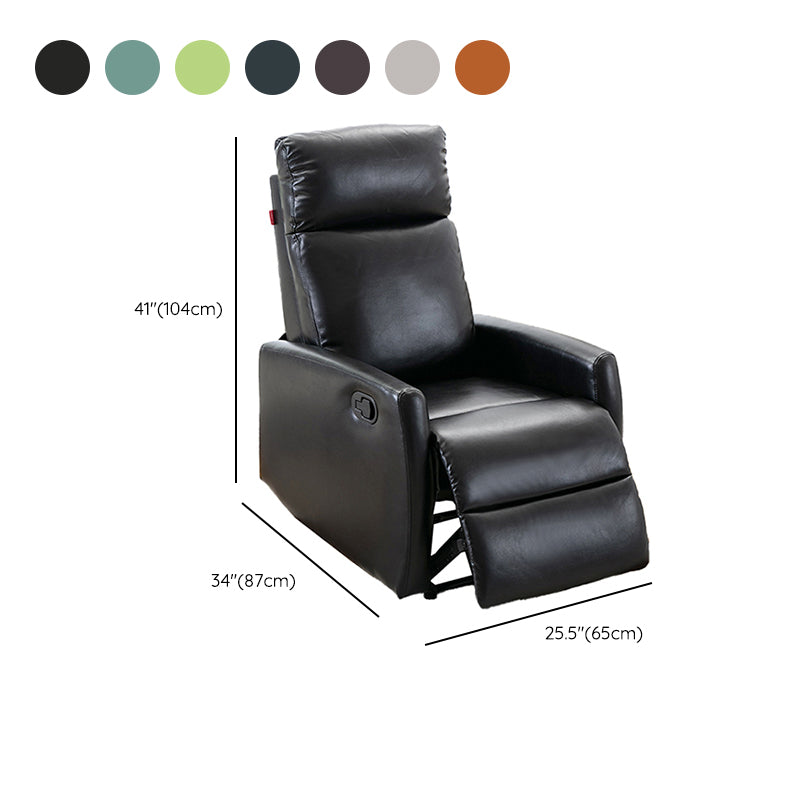 Contemporary Rocking Standard Recliner25.6" Wide Solid Color Recliner Chair
