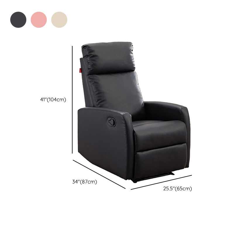 Contemporary Rocking Standard Recliner25.6" Wide Solid Color Recliner Chair