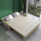 Pillow Included Sofa Futon Cushion Back Foldable Futon Sofa Bed with Storage