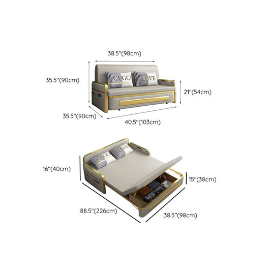 枕が含まれていましたソファ布団クッションバック折りたたみ可能な布団ソファベッド
