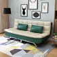 Pillow Included Sofa Futon Armless Futon Sofa Bed with Metal Legs