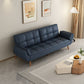 31" Wide Glam Futon Sofa Bed Cushion Back Folding Futon Sleeper Sofa