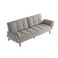 31" Wide Glam Futon Sofa Bed Cushion Back Folding Futon Sleeper Sofa