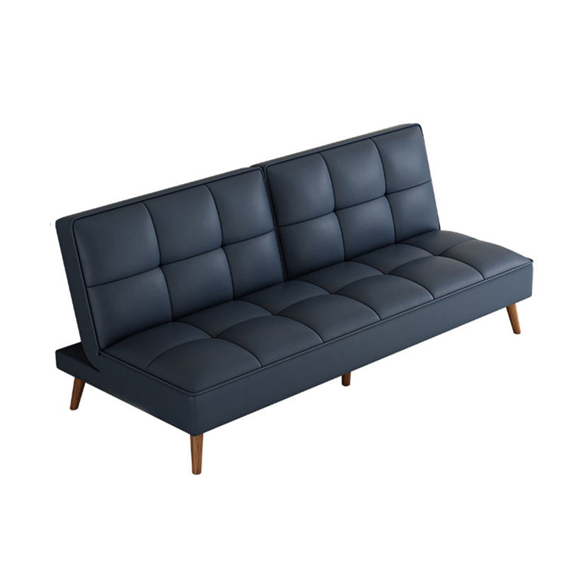 31" Wide Glam Futon Sofa Bed Cushion Back Folding Futon Sleeper Sofa