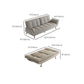 31" Wide Glam Futon Sofa Bed Cushion Back Folding Futon Sleeper Sofa