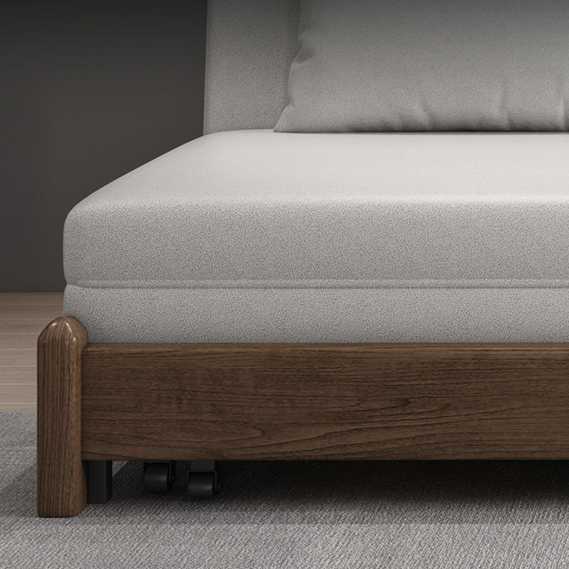 Pillow Included Sofa Futon Armless Futon Sofa Bed with Storage Clearhalo 'furn' 'furn_futons' 'Furniture' 'Futons & Daybeds' 'Futons' 'Living Room Furniture' 6670915