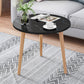 Contemporary Wooden Single Coffee Table 3 Legs Round Cocktail Table Clearhalo 'Coffee & Accent Tables' 'Coffee Tables' 'coffee_tables' 'furn' 'furn_coffee_tables' 'Furniture' 'Living Room Furniture' 6671120