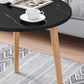 Contemporary Wooden Single Coffee Table 3 Legs Round Cocktail Table Clearhalo 'Coffee & Accent Tables' 'Coffee Tables' 'coffee_tables' 'furn' 'furn_coffee_tables' 'Furniture' 'Living Room Furniture' 6671129