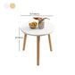 Contemporary Wooden Single Coffee Table 3 Legs Round Cocktail Table Clearhalo 'Coffee & Accent Tables' 'Coffee Tables' 'coffee_tables' 'furn' 'furn_coffee_tables' 'Furniture' 'Living Room Furniture' 6671136