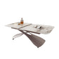 No Distressing Slate Coffee Table Rectangle Cocktail Table for Bedroom Marble Violet Clearhalo 'Coffee & Accent Tables' 'Coffee Tables' 'coffee_tables' 'furn' 'furn_coffee_tables' 'Furniture' 'Living Room Furniture' 6671161