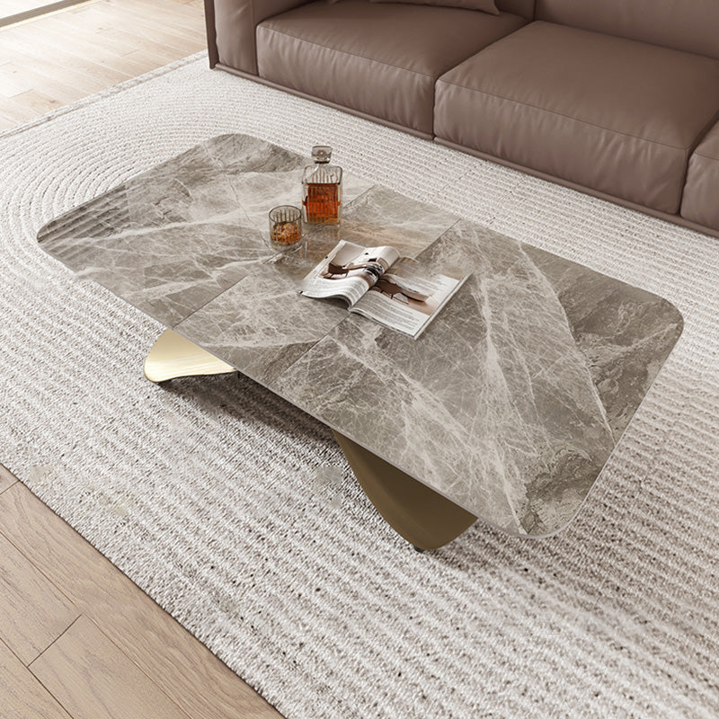No Distressing Slate Coffee Table Rectangle Cocktail Table for Bedroom Clearhalo 'Coffee & Accent Tables' 'Coffee Tables' 'coffee_tables' 'furn' 'furn_coffee_tables' 'Furniture' 'Living Room Furniture' 6671163