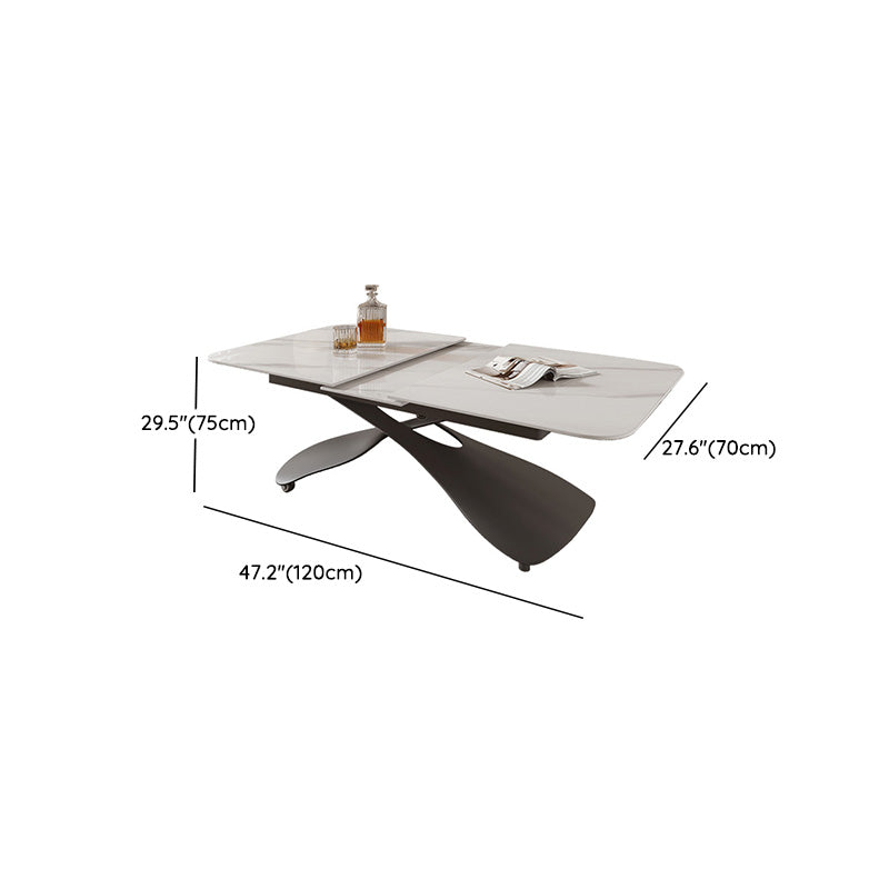No Distressing Slate Coffee Table Rectangle Cocktail Table for Bedroom Clearhalo 'Coffee & Accent Tables' 'Coffee Tables' 'coffee_tables' 'furn' 'furn_coffee_tables' 'Furniture' 'Living Room Furniture' 6671176