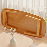 Tavolino contemporaneo a singolo caffè a 4 gambe pieghevole tavolo da cocktail con scaffale