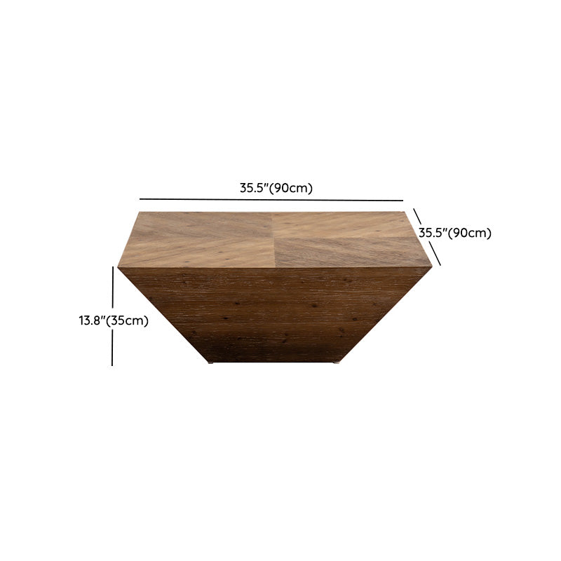 Solid Wood Coffee Table Block Natural Color Coffee Table for Living Room Clearhalo 'Coffee & Accent Tables' 'Coffee Tables' 'coffee_tables' 'furn' 'furn_coffee_tables' 'Furniture' 'Living Room Furniture' 6671409