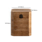 Solid Wood Coffee Table Block Natural Color Coffee Table for Living Room Clearhalo 'Coffee & Accent Tables' 'Coffee Tables' 'coffee_tables' 'furn' 'furn_coffee_tables' 'Furniture' 'Living Room Furniture' 6671410