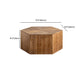 Solid Wood Coffee Table Block Natural Color Coffee Table for Living Room Clearhalo 'Coffee & Accent Tables' 'Coffee Tables' 'coffee_tables' 'furn' 'furn_coffee_tables' 'Furniture' 'Living Room Furniture' 6671411