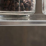 Plastic 2-Tier End Table Rectangular Corner Table for Living Room